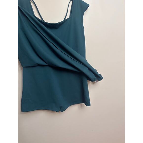 Wild Fable ButterBliss Teal Skater Romper Dress XL Strappy Back - Picture 4 of 5